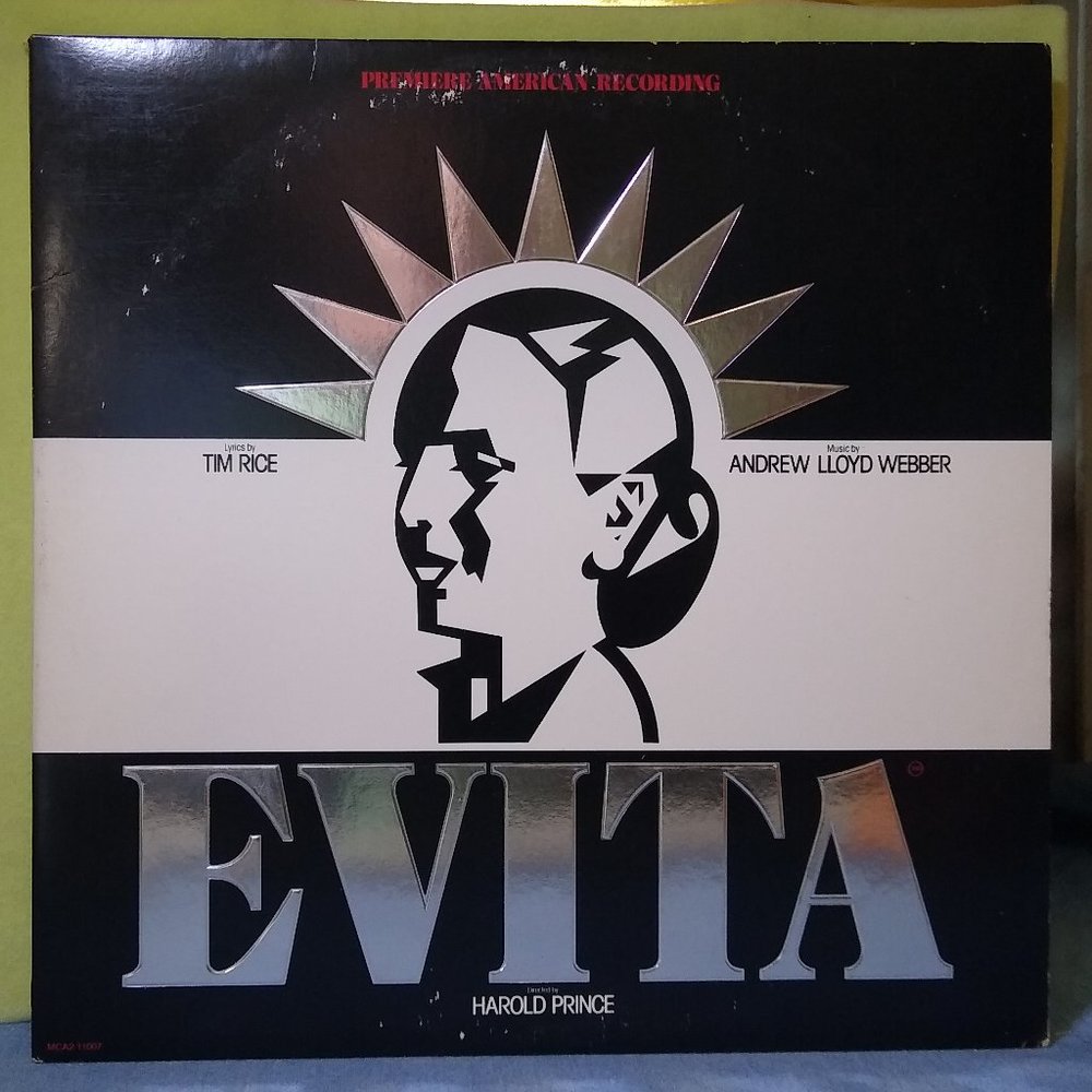 Evita Premiere America's Recording 1979 2LP gatefoldw/booklet Vinyl Records